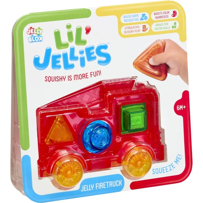 Goliath Lil' Jellies Jelly Fire Truck - Camion de pompiers sensoriel