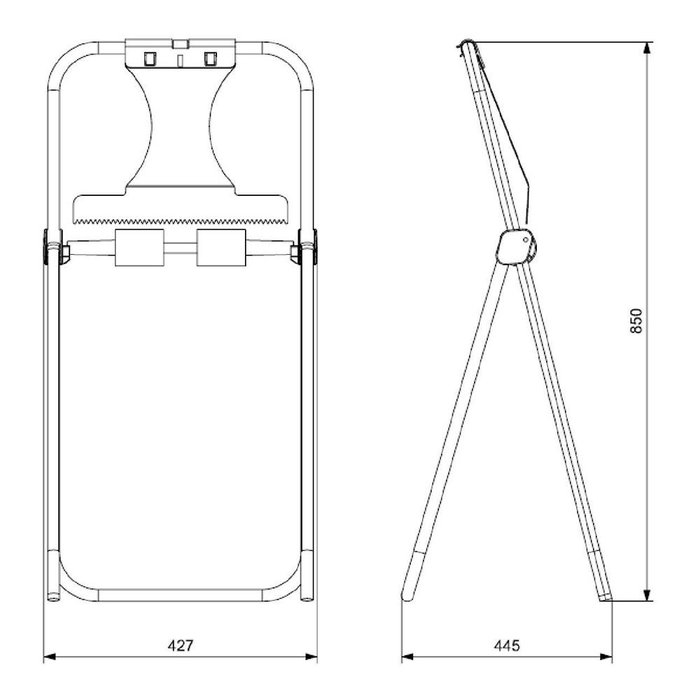 Jofel Porte-bobine de sol pour rouleau Papernet