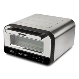 G3 Ferrari Pizza Pro - Four à pizza en acier inoxydable et noir - G10204