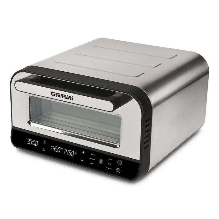 G3 Ferrari Pizza Pro - Four à pizza en acier inoxydable et noir - G10204 G3 Ferrari Pizza Pro - Four à pizza en acier inoxydable et noir - G10204