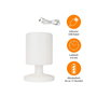 Lampion Smartwares IDE-60067 Blanc Plastique