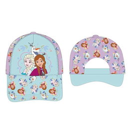 Cerdá Casquette à visière courbe Frozen Taille 53 cm - Couleur Turquoise - Pour enfant (à partir de 1 an)