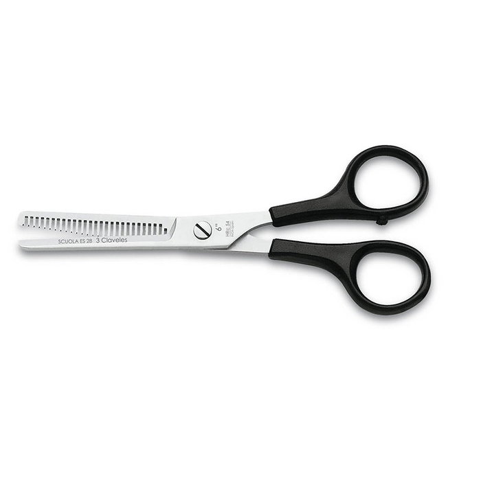 Tres Claveles Scuola ES-28 Ciseaux de sculpteur 6'' Noir Tres Claveles Scuola ES-28 Ciseaux de sculpteur 6'' Noir