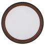 Plafonnier LED Décoratif 40W CCT (3000K-6000K) avec Télécommande, Finition Noire