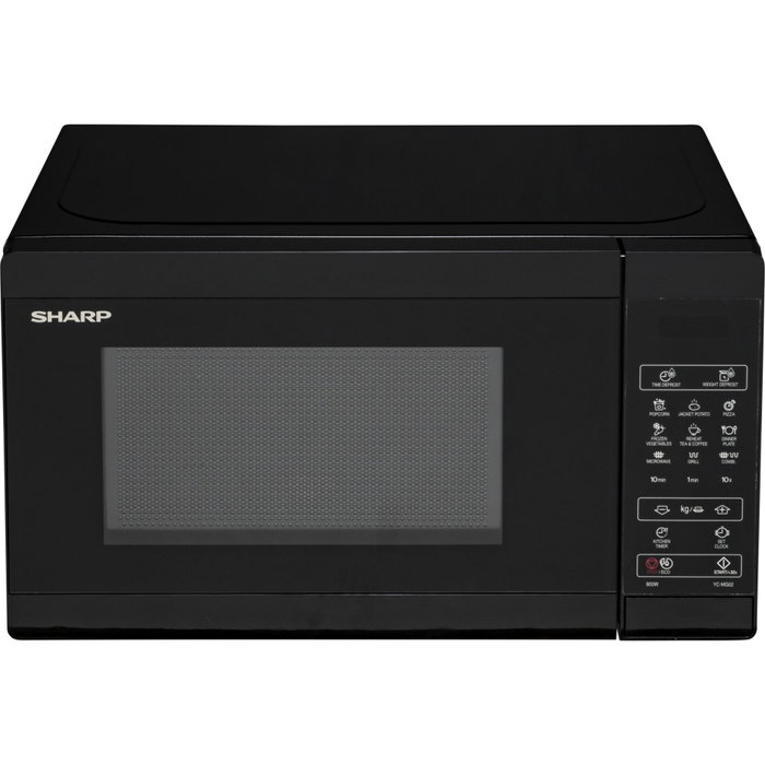 Sharp YC-MG02EB 20L 800W/Grill/Touch Black Sharp YC-MG02EB 20L 800W/Grill/Touch Black