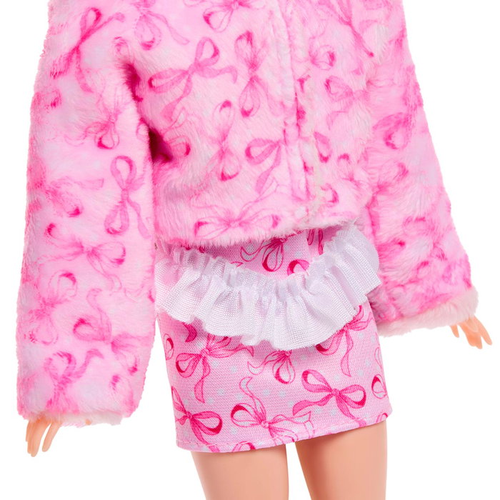 Barbie - Poupée Cutie Reveal - Osos Amorosos - Ovejita Rosa - 10 surprises à découvrir avec peluche, vêtements et accessoires - JJP66 Barbie - Poupée Cutie Reveal - Osos Amorosos - Ovejita Rosa - 10 surprises à découvrir avec peluche, vêtements et accessoires - JJP66