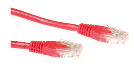 MicroConnect Câble réseau Ethernet U/UTP CAT6 5 mètres rouge PVC