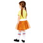 Liragram Costume Spongebob Robe Jaune - Déguisement Fille Taille 8-10 Ans