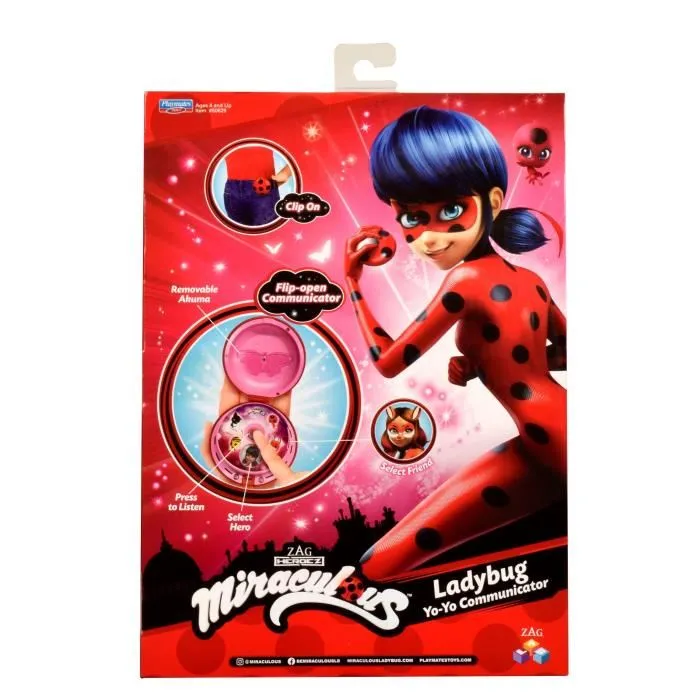 Téléphone Jouet Interactif Miraculous - Ladybug et Chat Noir - 30+ Phrases et Lumière - Version Française - Rose Violet - BANDAI - Pour Enfants à Partir de 4 Ans Téléphone Jouet Interactif Miraculous - Ladybug et Chat Noir - 30+ Phrases et Lumière - Version Française - Rose Violet - BANDAI - Pour Enfants à Partir de 4 Ans