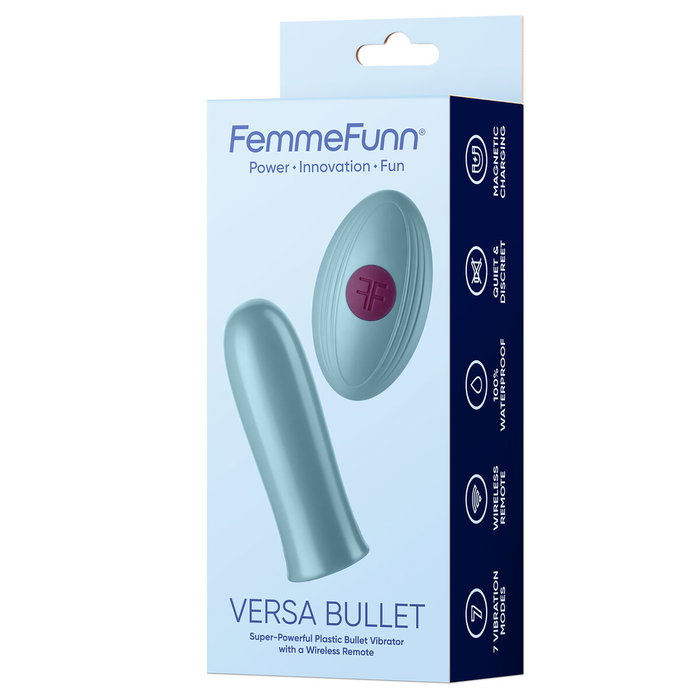 Vibromasseur à boules FemmeFunn Versa Bullet Bleu