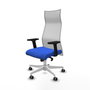Piqueras y Crespo Chaise de Bureau Albacete Bleu et Blanc