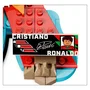 LEGO 43012 Cristiano Ronaldo Best Of - Set de Construction Collector de 490 Pièces, Décoration de Chambre Football