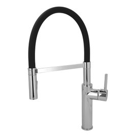 ORYX Mitigeur de cuisine monocommande flexible avec support