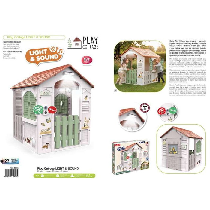 Chicos Maison de jeux pour enfants Multicouleur 84 x 103 x 104 cm Chicos Maison de jeux pour enfants Multicouleur 84 x 103 x 104 cm