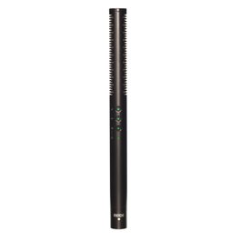 RODE NTG-4+ Microphone Condensateur Directionnel avec Batterie Lithium Rechargeable, Filtre Passe-Haut, PAD -10dB, Câble MicroUSB Inclus