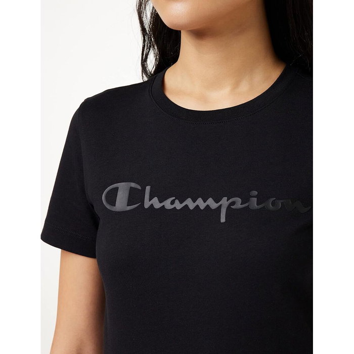 T-shirt à manches courtes femme Champion Noir