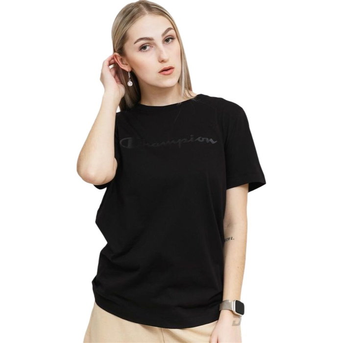 T-shirt à manches courtes femme Champion Noir