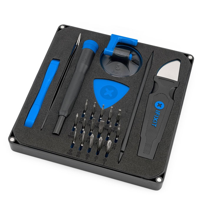 iFixit Kit d'outils essentiels pour l'électronique avec 16 embouts de précision et étui magnétique iFixit Kit d'outils essentiels pour l'électronique avec 16 embouts de précision et étui magnétique