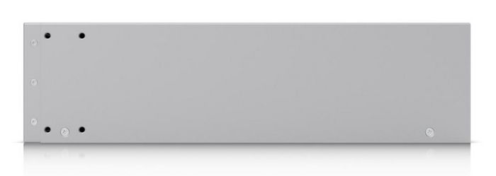 Ubiquiti UNiFi NAS 2U - Serveur de stockage réseau avec processeur Quad-Core ARM Cortex-A57 à 1.7 GHz, 8 Go de RAM, 7 baies 2.5/3.5", ports 10G SFP+ et GbE RJ45, écran tactile 1.3"