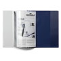 Dossier Durable DURAPLUS Transparent Bleu foncé A4 (25 Unités)
