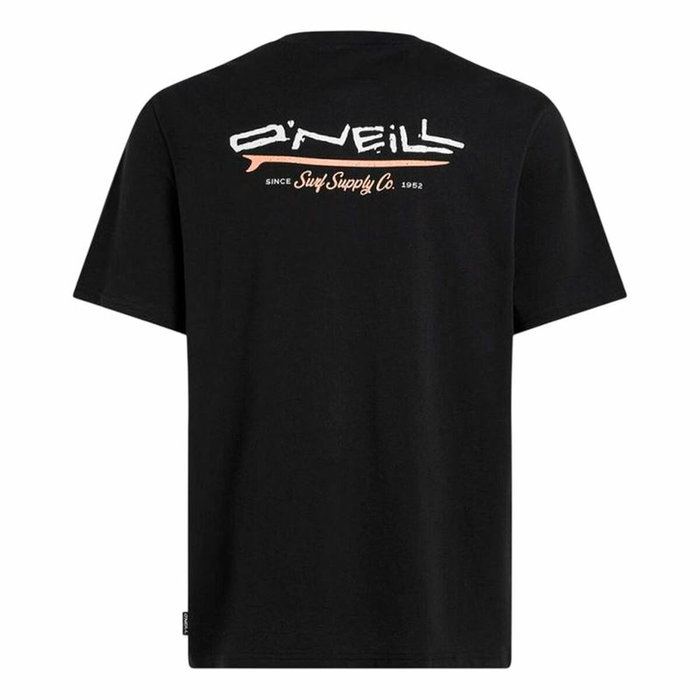 T-shirt à manches courtes homme O'Neill Retro Back Print Noir