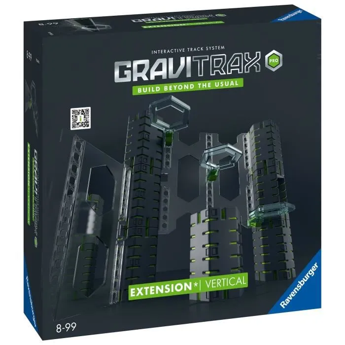 Ravensburger 22427 GraviTrax PRO - Set d'extension Vertical, 33 pièces - Circuit de billes éducatif pour enfants dès 8 ans