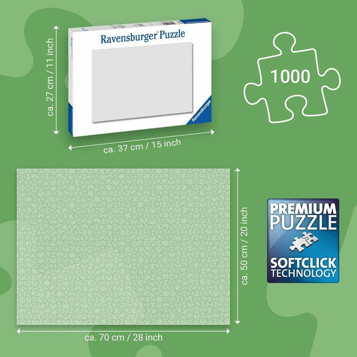 Ravensburger Puzzle 1000 pièces : La rue de la douceur Ravensburger Puzzle 1000 pièces : La rue de la douceur