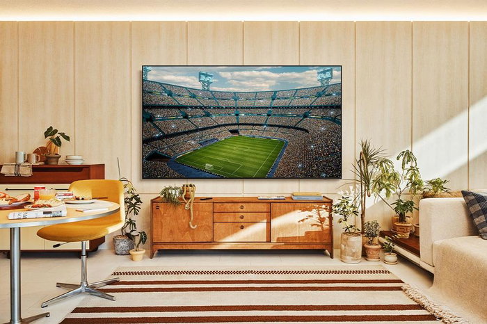 Samsung TV 50" Crystal UHD 4K UHD Smart TV Processeur Crystal 4K 2025