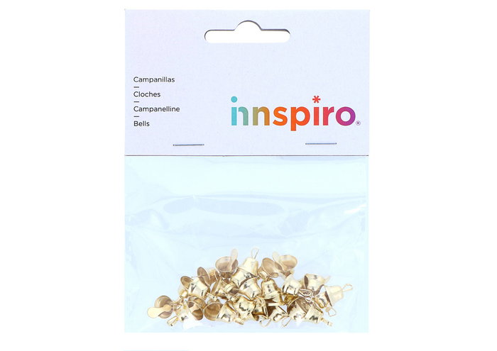 Innspiro Clochettes couleur or 10mm 30u