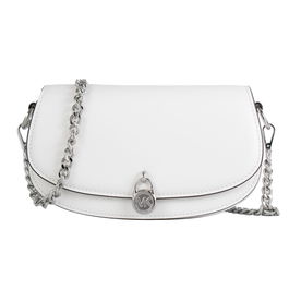 Sac à Bandoulière Michael Kors Mila Blanc 23 x 12 x 6 cm