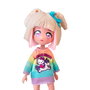 Famosa Hello Kitty Fashion Unicorns Manga - Poupée de 19,5 cm avec 15 articulations et tenue extra - Licencié