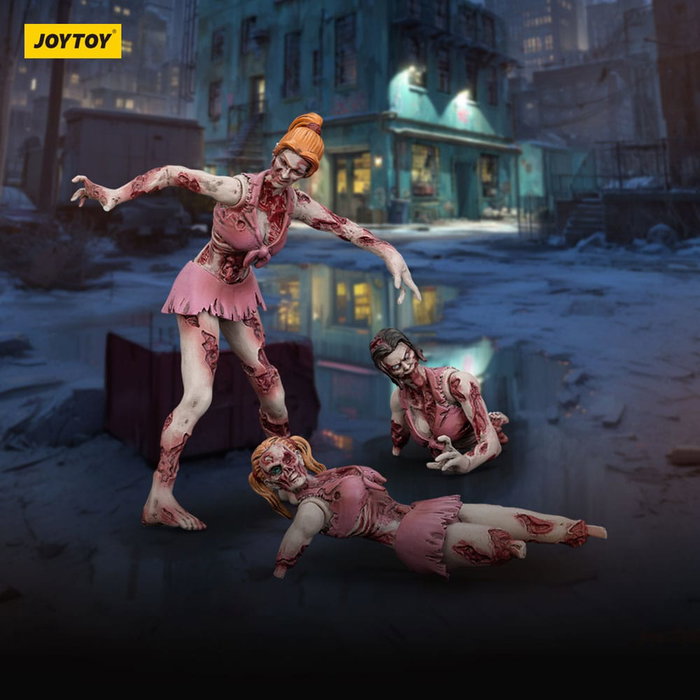 Zombie pack 3 figurines Dark Source Cheer Leaders 8 cm Zombie pack 3 figurines Dark Source Cheer Leaders 8 cm