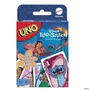 Mattel Games UNO JCC10 - Jeu de cartes Disney Lilo et Stitch pour la famille et les enfants à partir de 7 ans