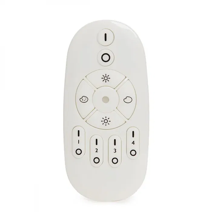 Télécommande DL49 90 13W pour Lampe LED, Contrôle Intensité 3%-100%, Température Couleur 3000K-6000K, 2.4GHz, Portée 15-25m