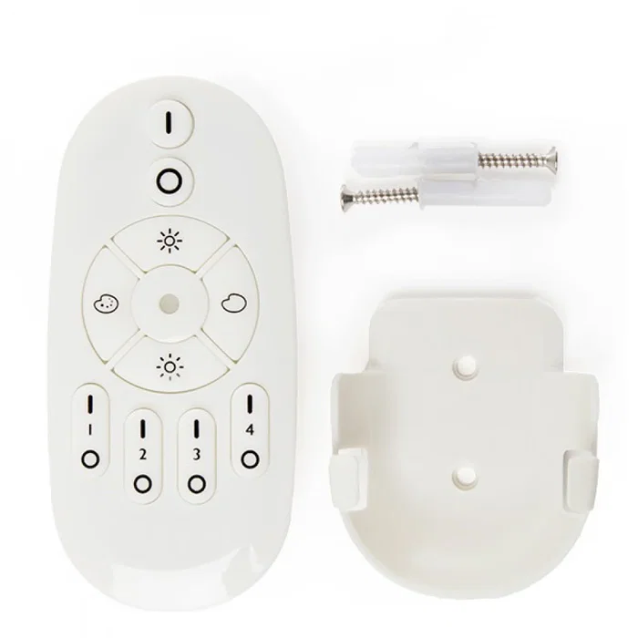 Télécommande DL49 90 13W pour Lampe LED, Contrôle Intensité 3%-100%, Température Couleur 3000K-6000K, 2.4GHz, Portée 15-25m