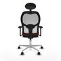 Piqueras y Crespo Chaise de Bureau Jorquera 3D086N1 Orange Foncé