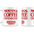 Pyramid International Mug Stranger Things Coffee and Contemplation en céramique