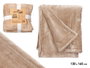 GIFTDECOR Manta Sedalina Beige 130x160cm