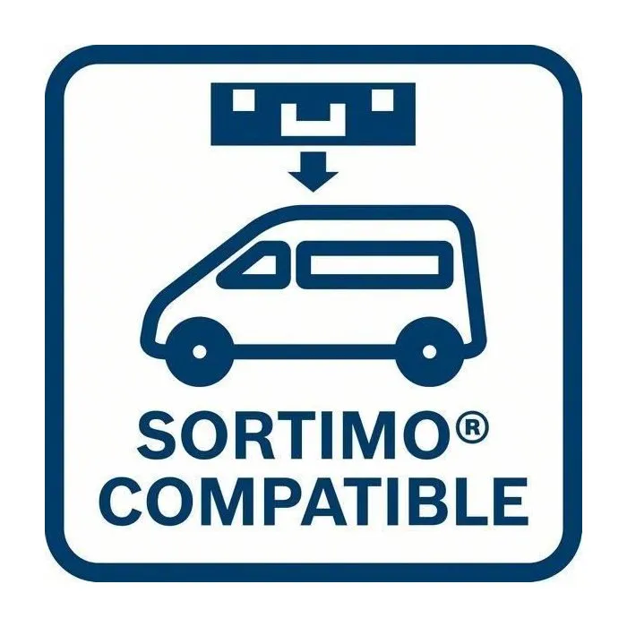 Bosch Professional Coffret de transport L-BOXX 238 - Compatible Sortimo, système de clips amélioré, capacité 100 kg, matériau ABS