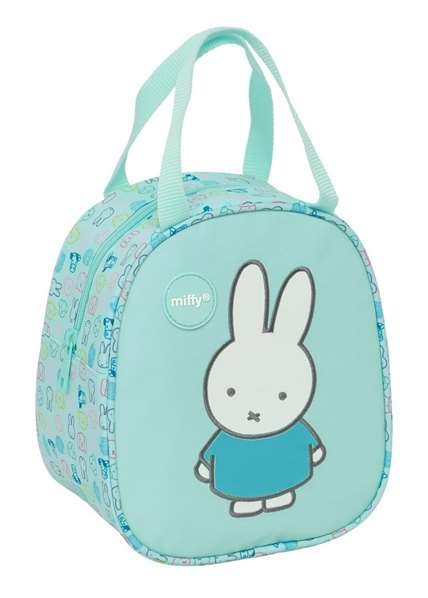 Safta Neceser Termo Rec Y Rep. Agua Miffy "Friends" - Trousse isotherme pour bouteille d'eau Miffy Friends, 19x22x14 cm, 3 ans et plus