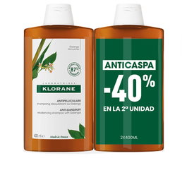 Klorane Shampoing antipelliculaire rééquilibrant au Galanga - Pack de 2 x 400 ml