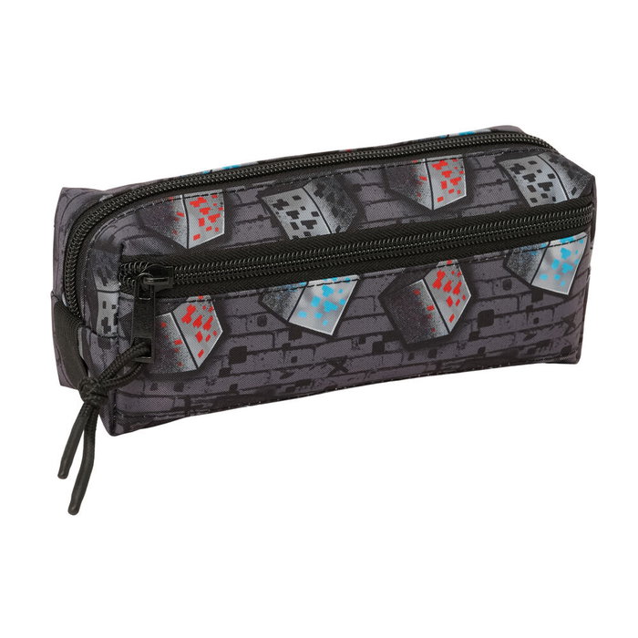 Safta Portatodo Triple Peq. C/Goma Elast. 22cm 22x8,5x6Cm