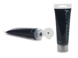 Pincello Peinture Acrylique 120 ml Noir, 6 x 4 x 16.5 cm (Set de 24)