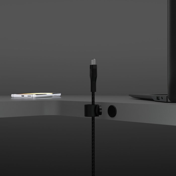 Belkin BOOST CHARGE PRO Flex Câble USB-C vers USB-C 60W 2m Noir Belkin BOOST CHARGE PRO Flex Câble USB-C vers USB-C 60W 2m Noir