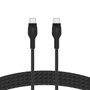 Belkin BOOST CHARGE PRO Flex Câble USB-C vers USB-C 60W 2m Noir