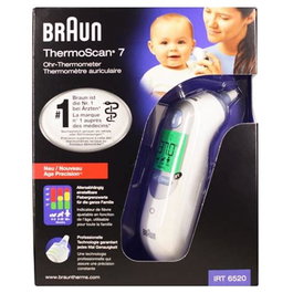Braun ThermoScan 7 IRT 6520 Age Precision (652195), thermomètre auriculaire infrarouge