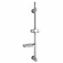 Edouard Rousseau Barre de douche chromée 60 cm - Diamètre 25mm