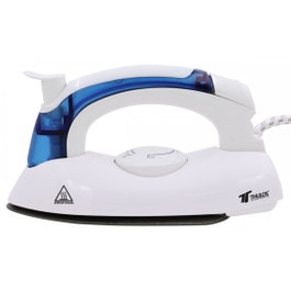 Thulos Plancha de voyage pliable TH-PV700 700W avec semelle antiadhérente, indicateur d'eau, réglable, étui inclus