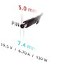 Akyga AK-ND-57 Chargeur d'ordinateur portable 130 W