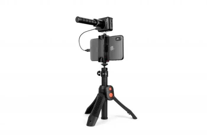 IKMULTIMED Bundle iRig Mic Video iKlip Grip Pro IKMultimed